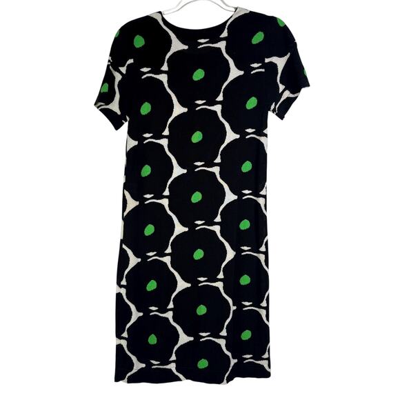 Diane von Furstenberg Chioma Intarsia Knit Dress Size Small Retro Floral Printed - Picture 9 of 16